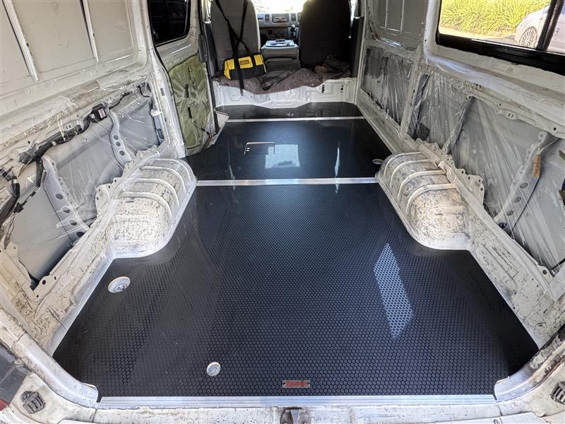 Toyota HiAce H200 LWB Flooring - 1
